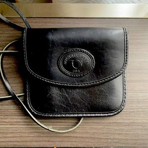 Vintage Michael Green Leather mini satchel